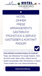 Mobile Screenshot of hotel-ingeborg.de