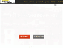 Tablet Screenshot of hotel-ingeborg.at